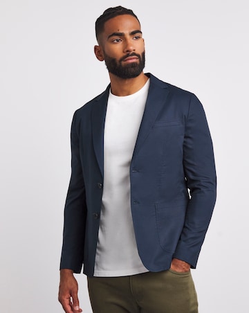 Smart Deconstructed Pocket Suit Blazer