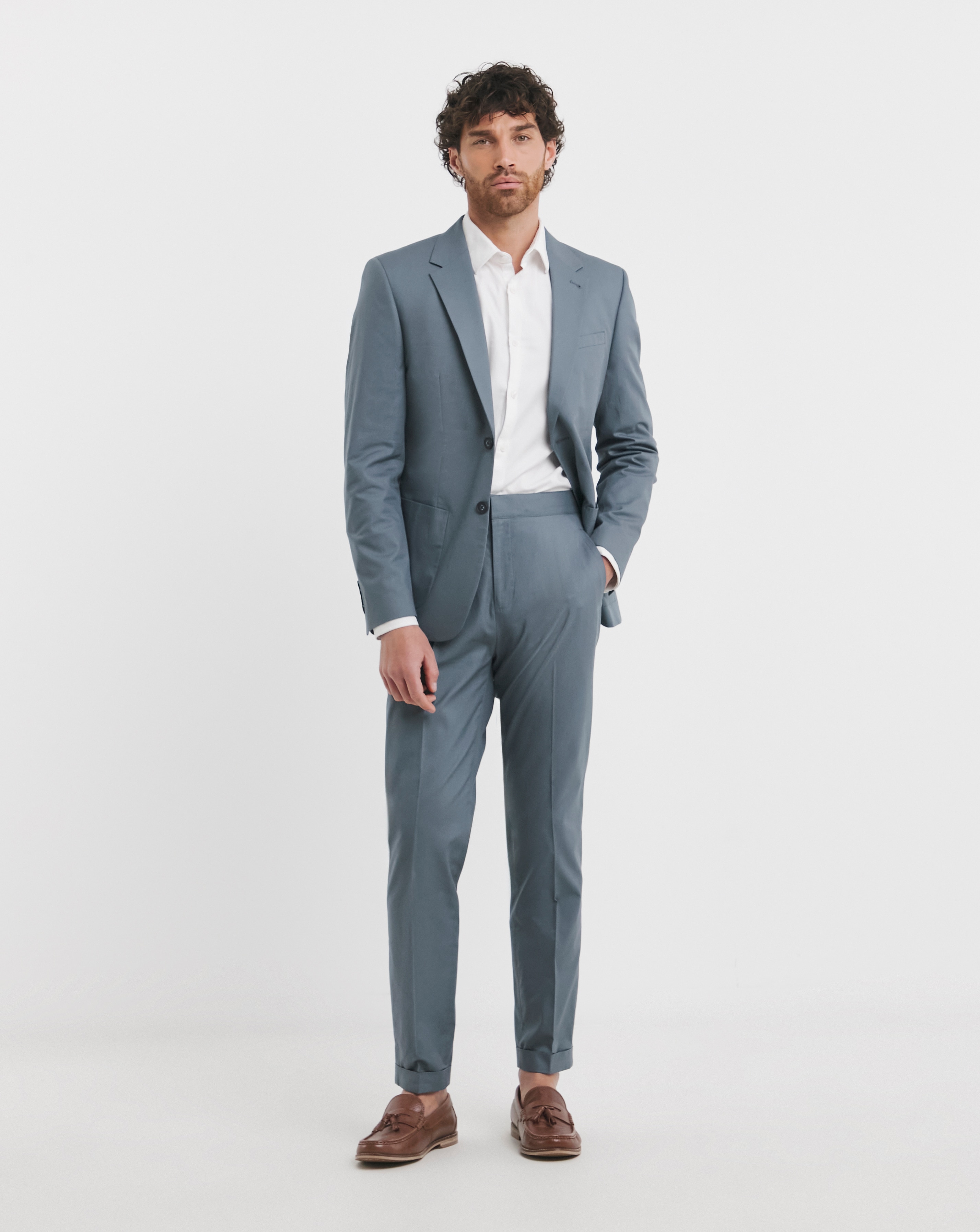 Tailored Elasticated Tapered Trouser