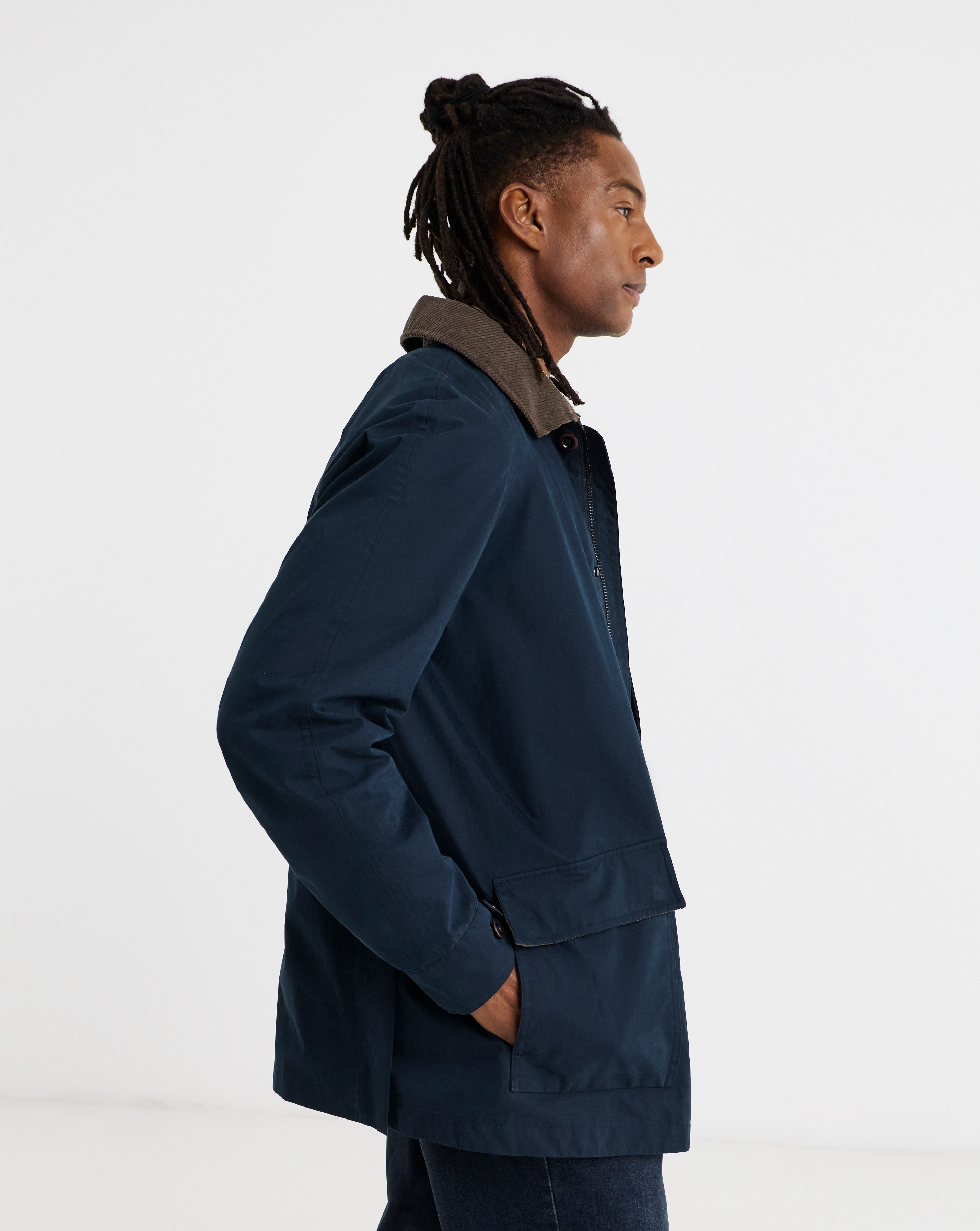 New In - Timberland Waterproof Cotton Barn Coat