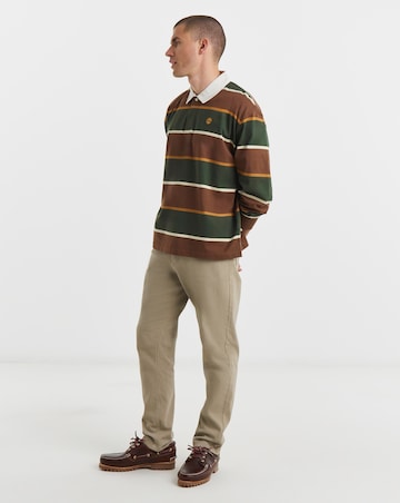 Timberland Long Sleeve Rugby Polo Shirt