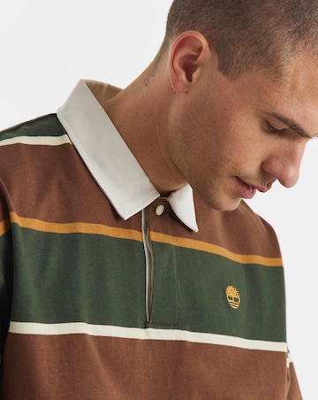 Timberland Long Sleeve Rugby Polo Shirt