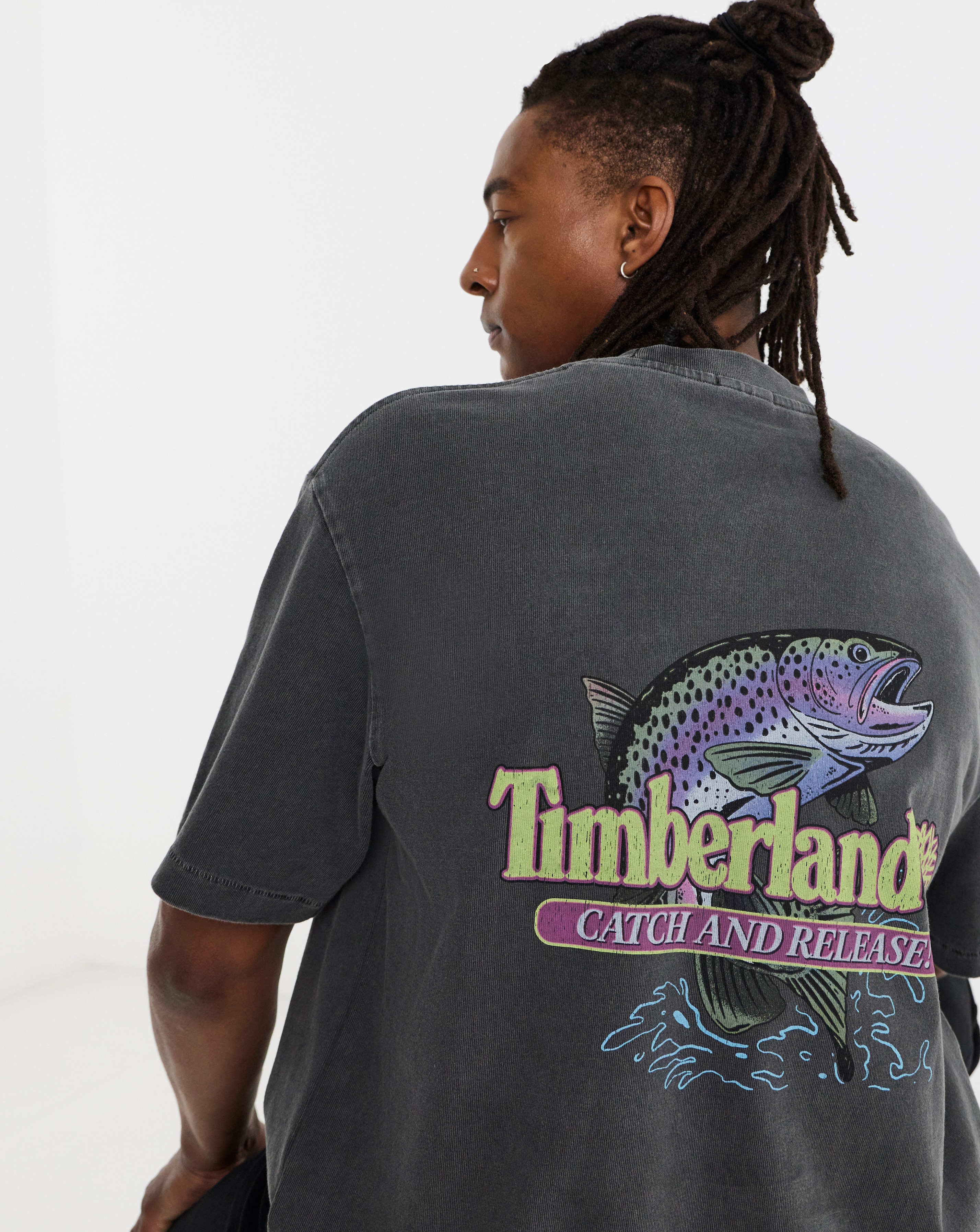 New In - Timberland Fly Fishing Graphic Tee