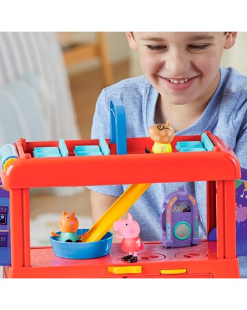 Peppa Pig Peppa's 2-in-1 Party Bus Playset