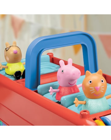 Peppa Pig Peppa's 2-in-1 Party Bus Playset