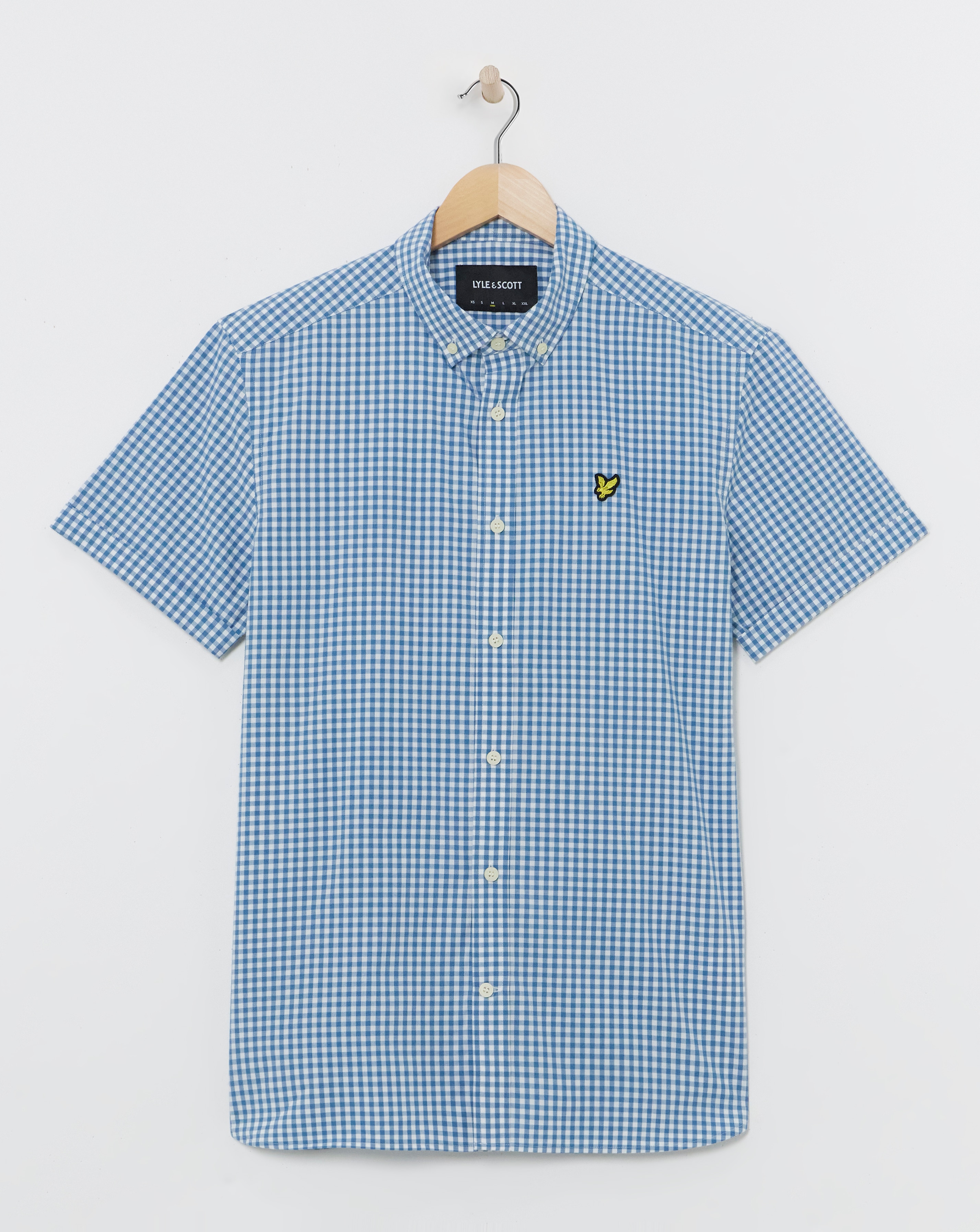 Lyle & Scott Short Sleeve Gingham Shirt