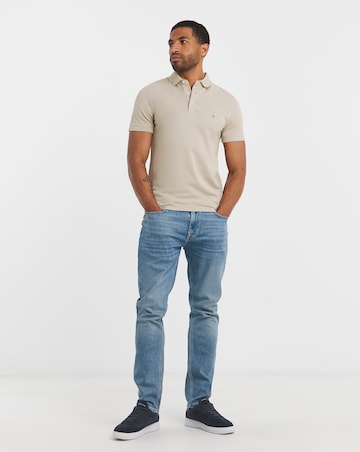 Tommy Hilfiger 1985 Short Sleeve Regular Polo - Beige