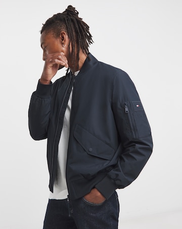 Tommy Hilfiger Packable Bomber Jacket - Navy