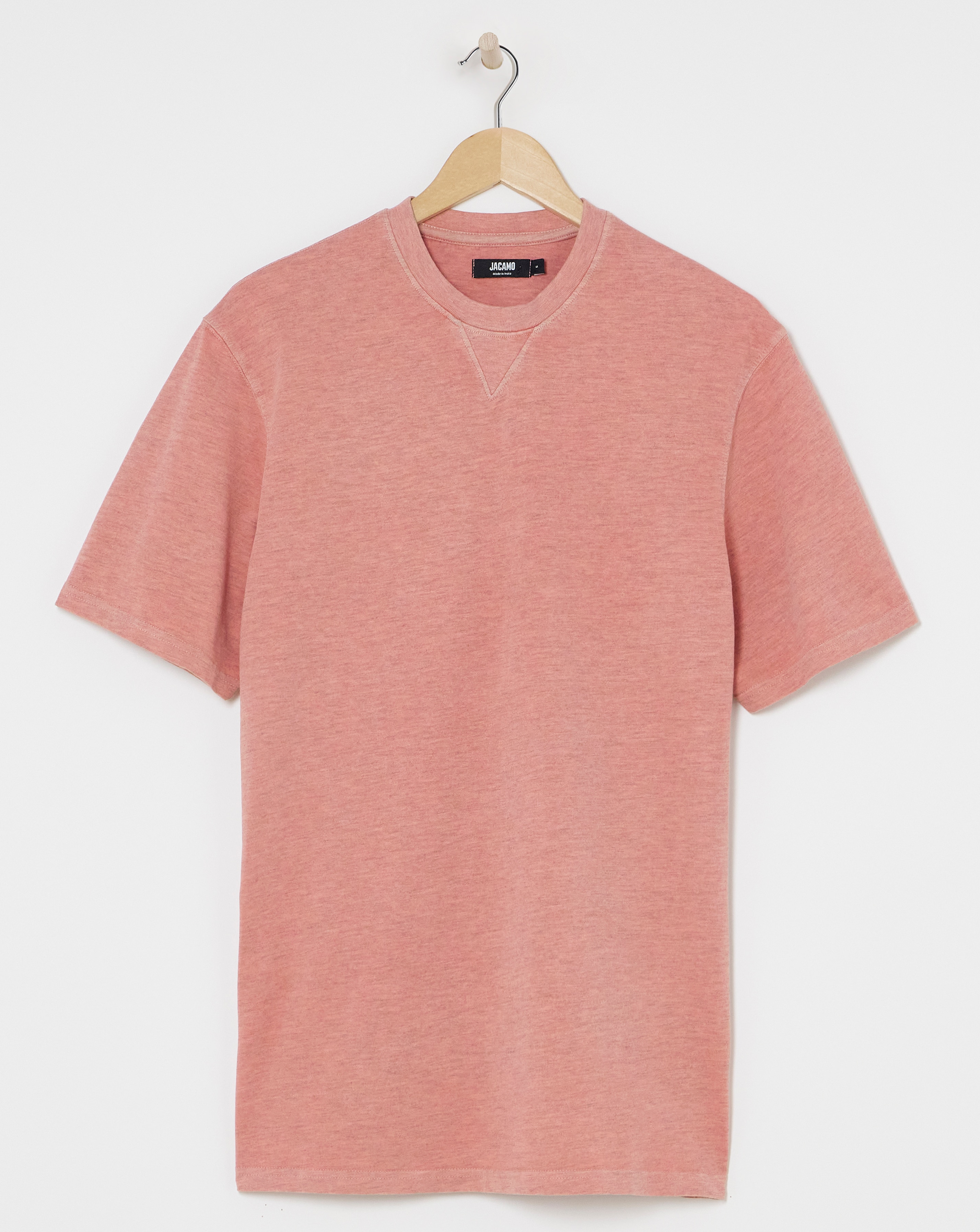 Over Dyed Marl Relaxed Fit T-Shirt Long