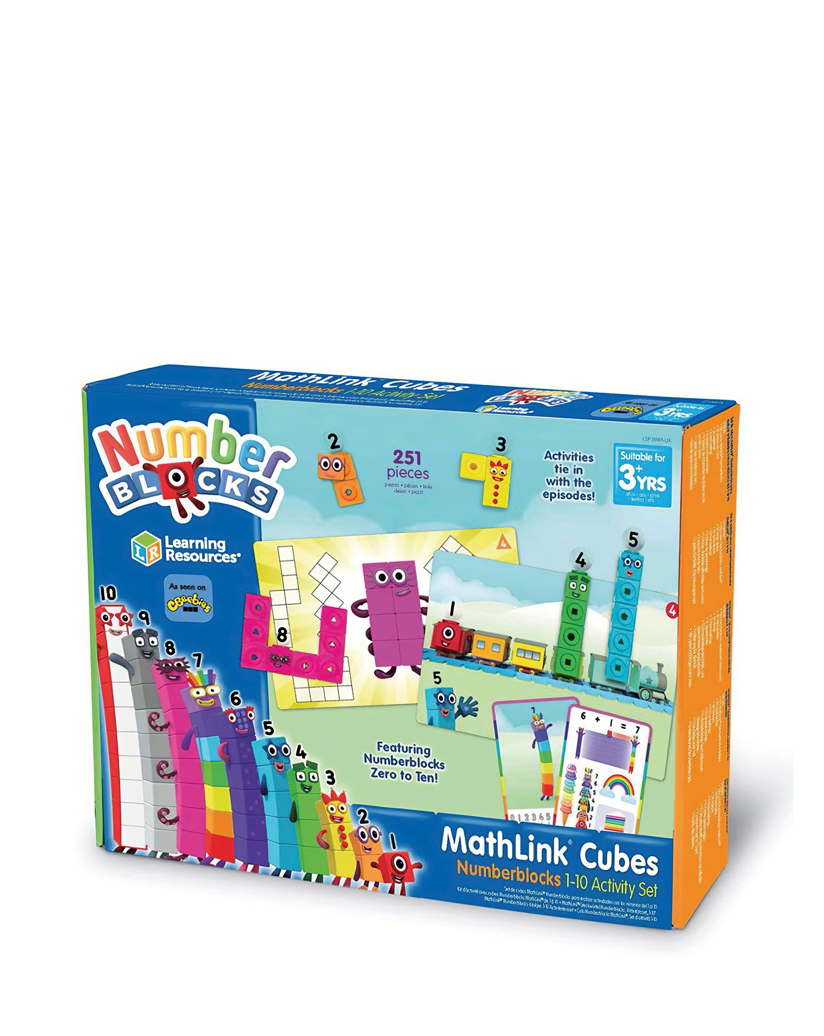 MathLink Cubes Numberblocks 1-10 Set