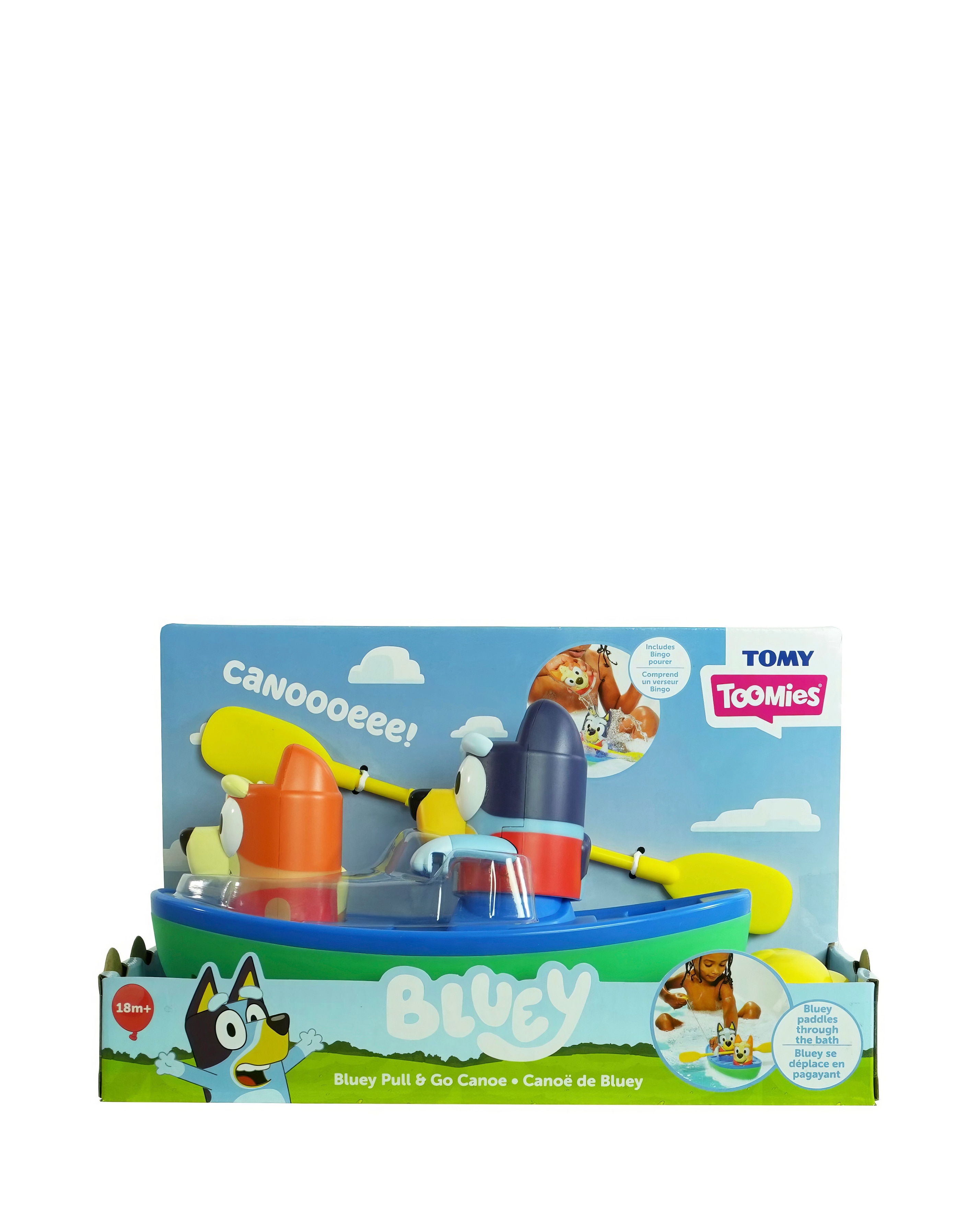 Tomy Toomies Bluey Bath Canoe
