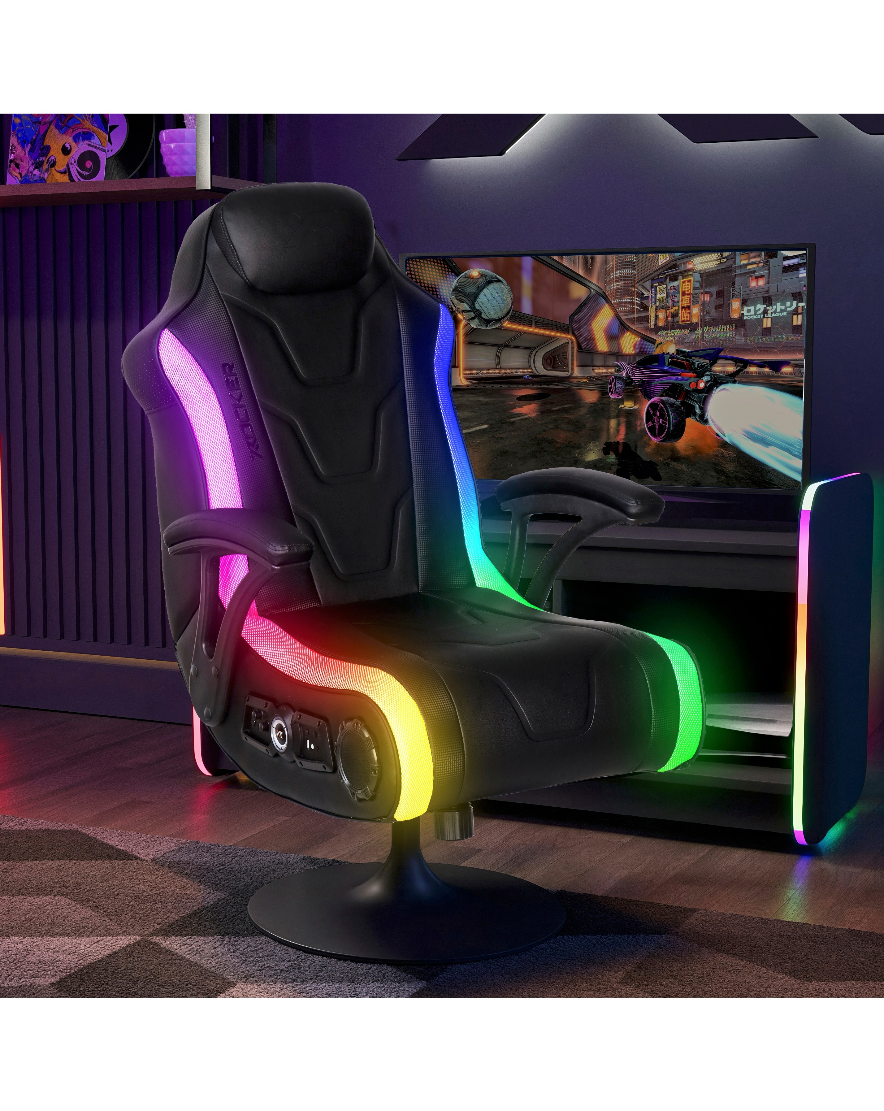X Rocker Monsoon LED Gaming Chair