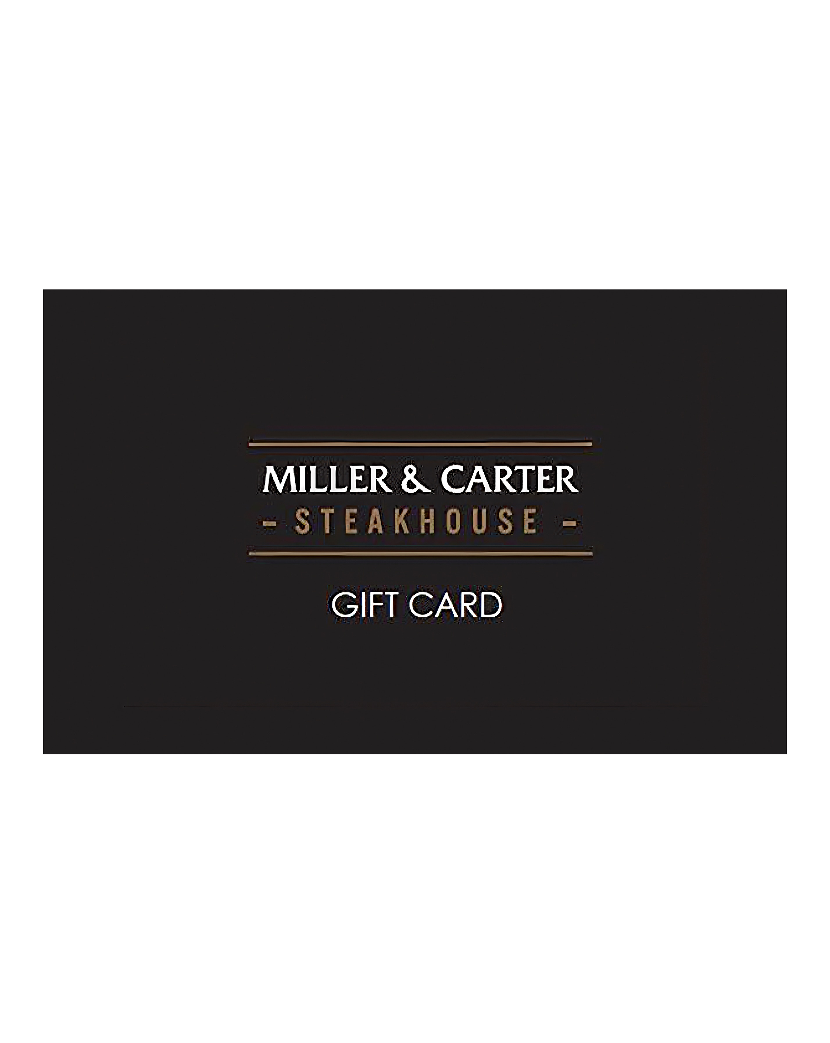 Miller & Carter #20 Gift Card