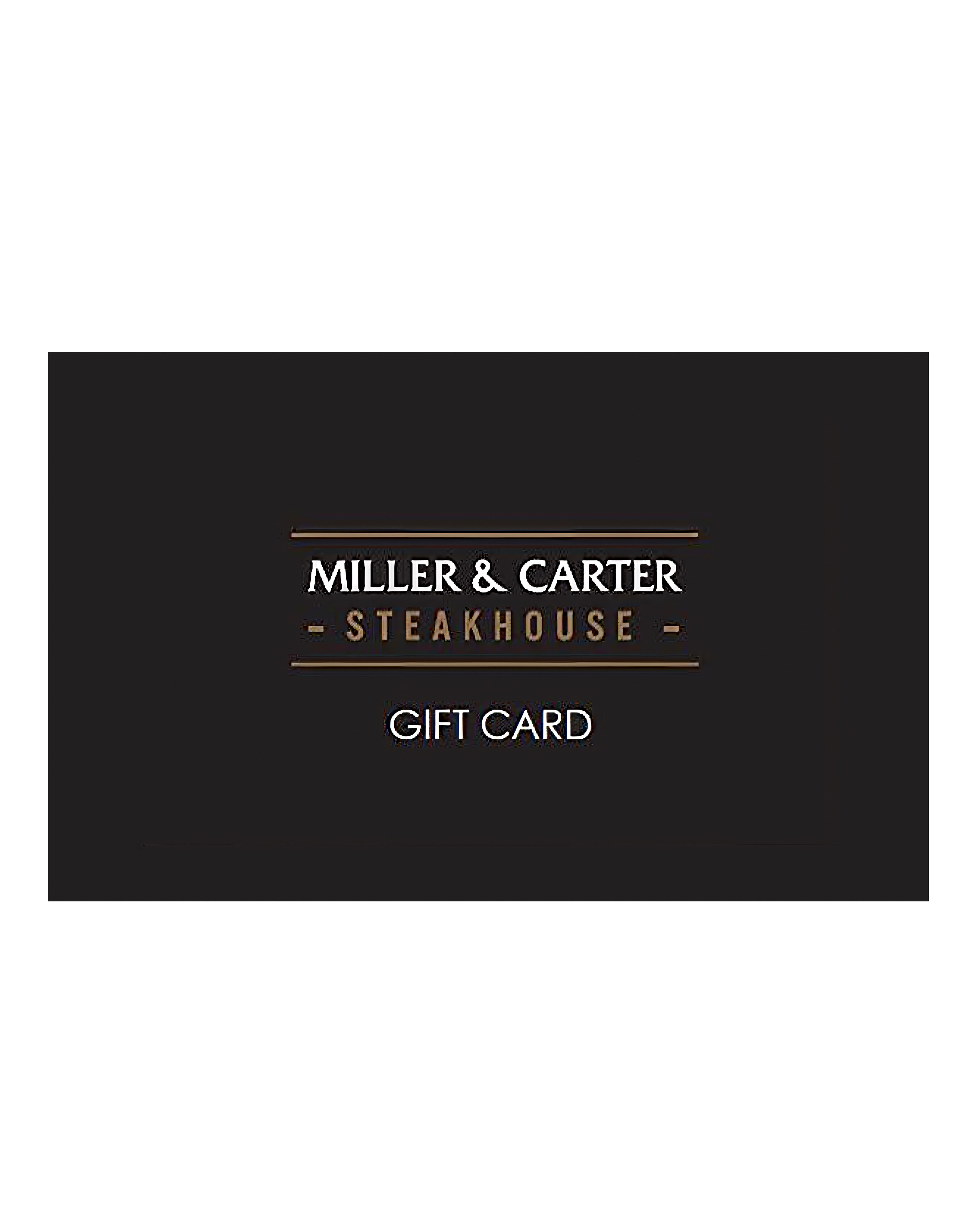 Miller & Carter $100 Gift Card