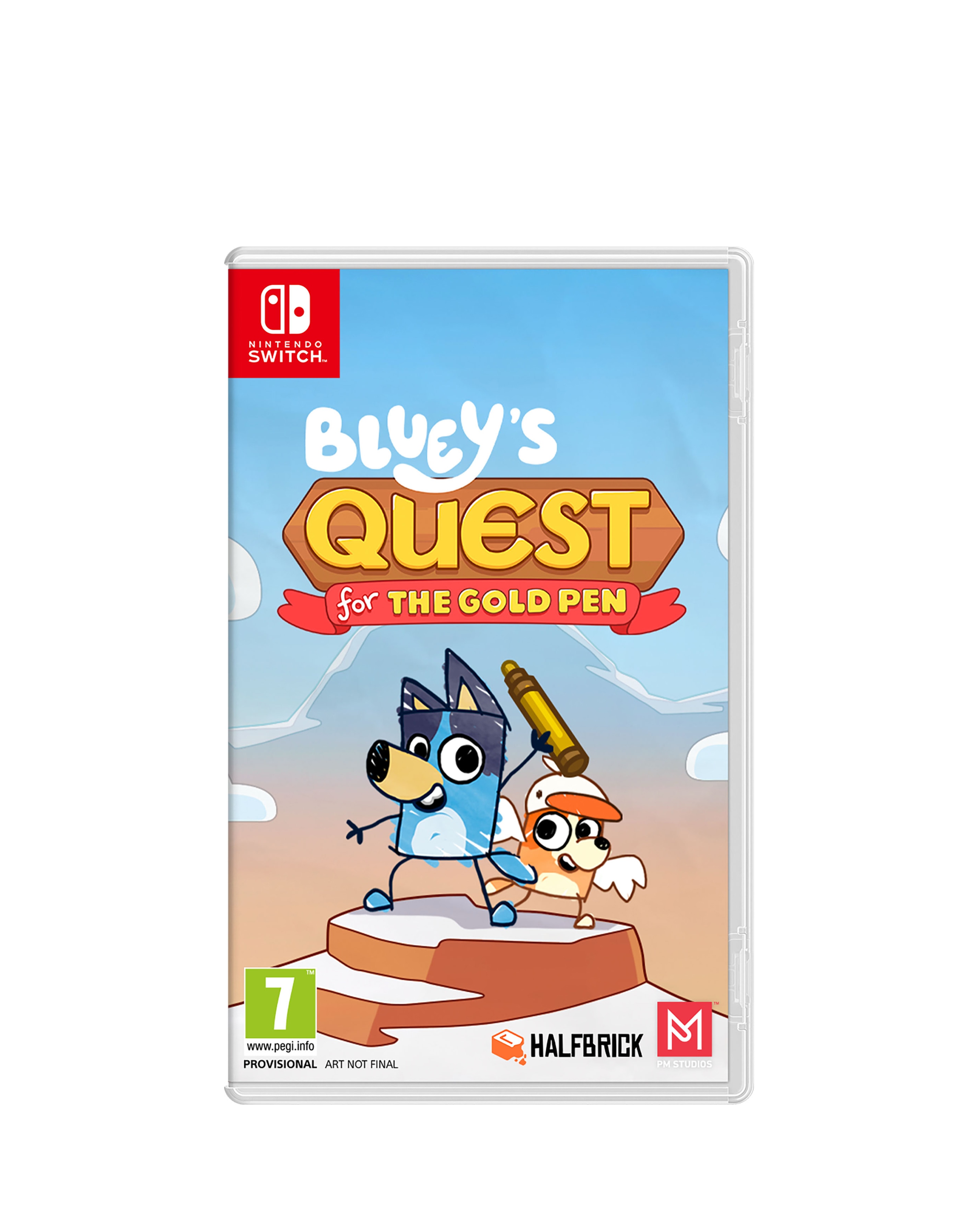New In - Bluey's Quest for the Gold Pen (Switch)