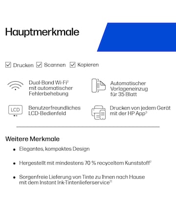 HP DeskJet 4310 All in One Printer - Black