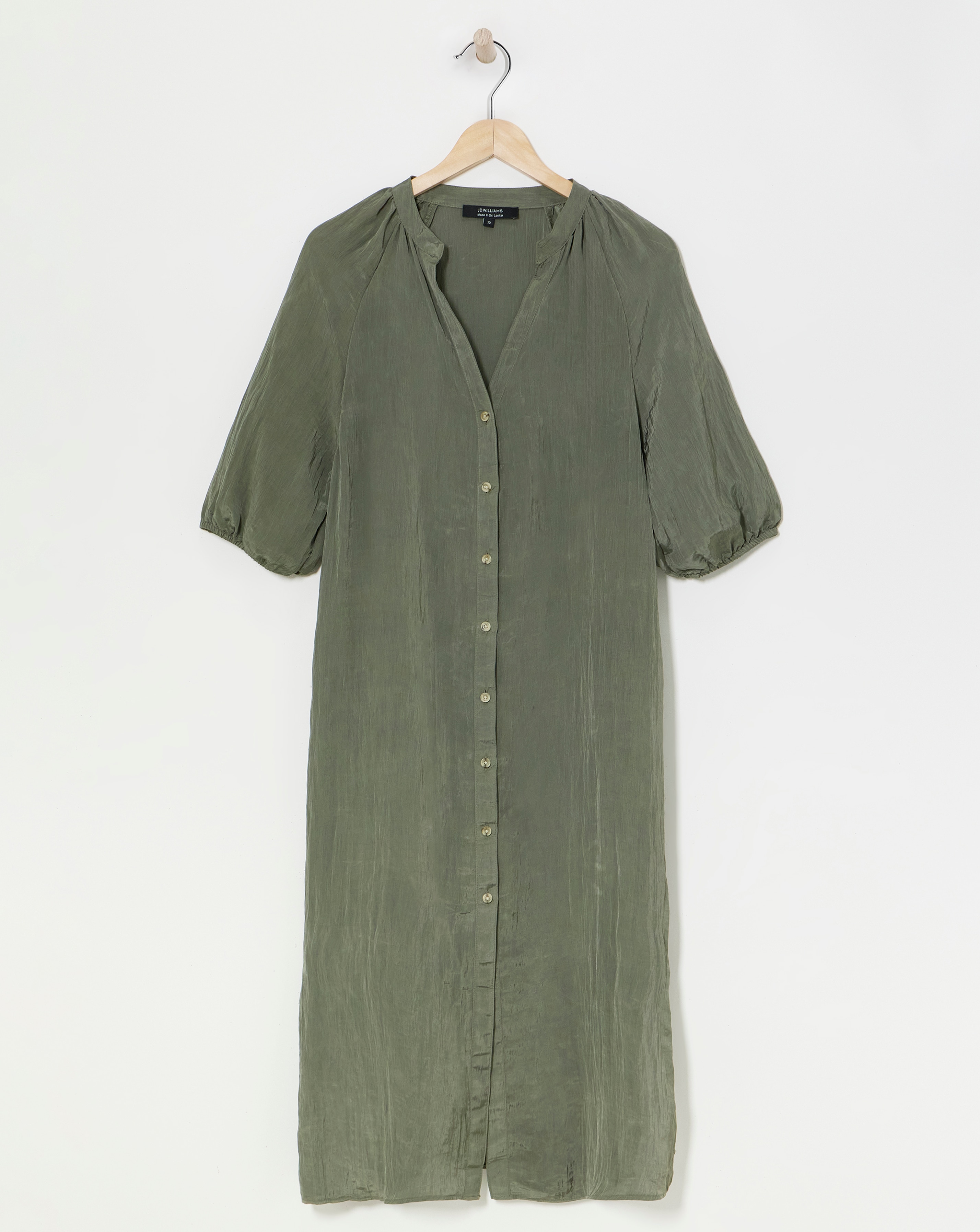 Textured Fabric Kaftan Dress