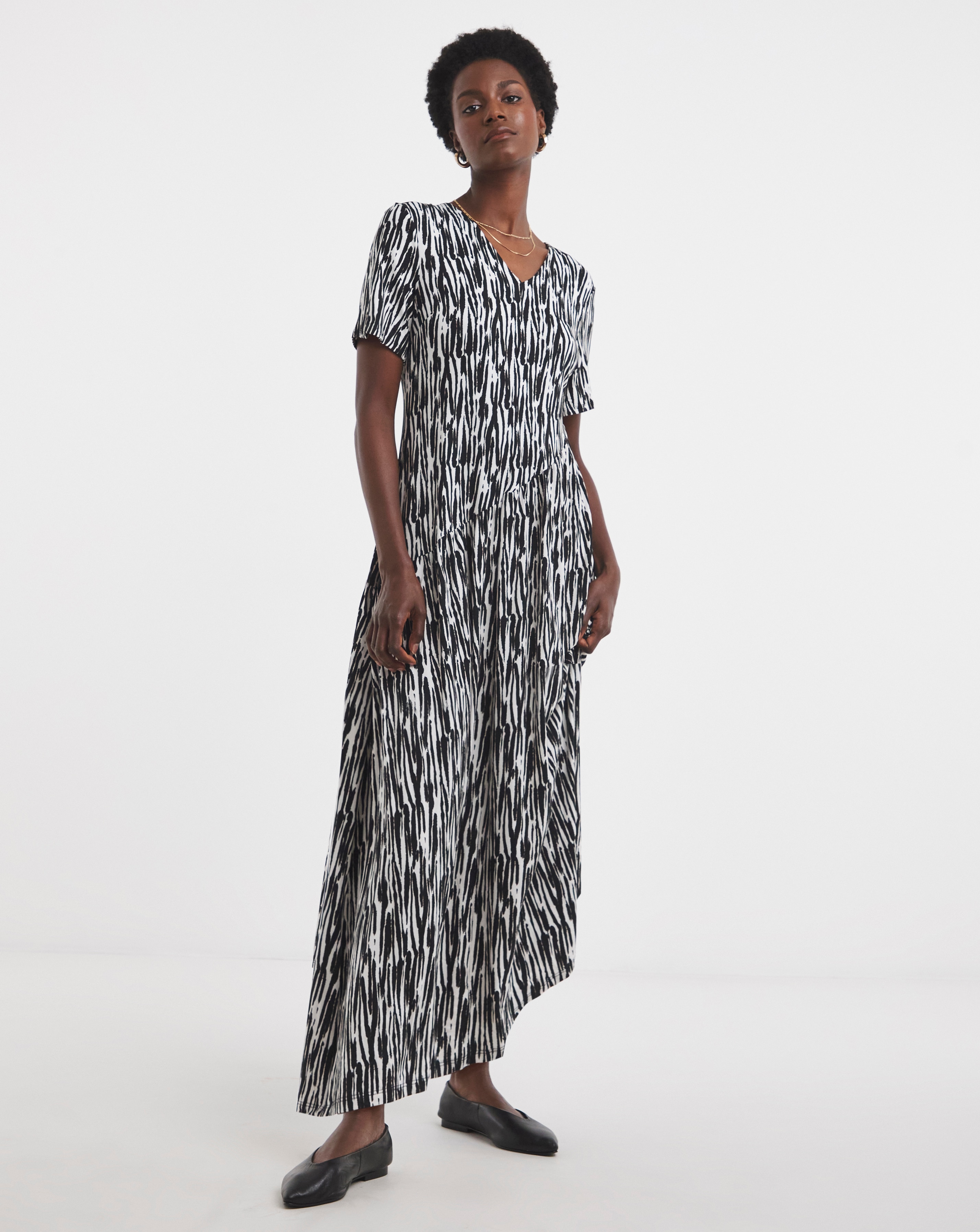 Asymemtrical Swing Dress