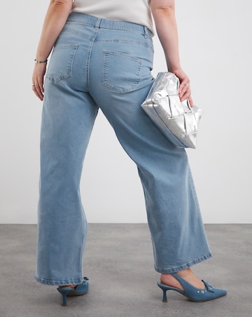Super Light Wash 24/7 Wide Leg Jeans