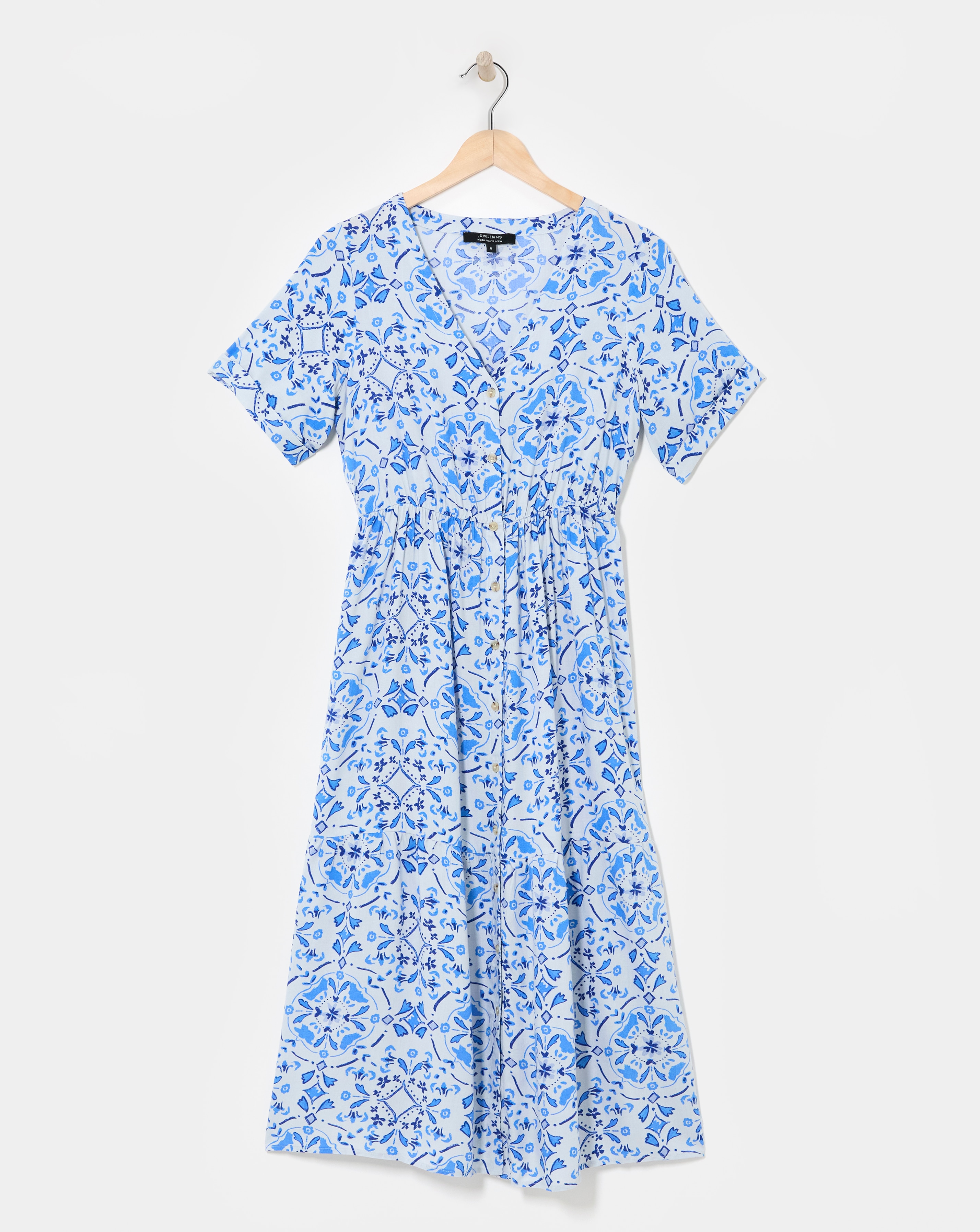 Button Through Dress