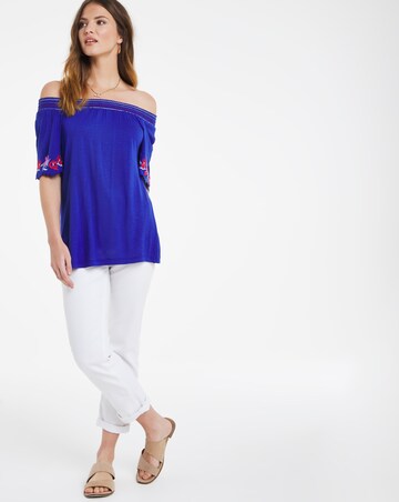 Julipa Gypsy Top with Embroidery