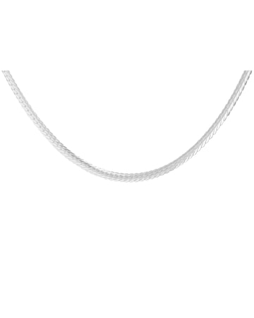 Sterling Silver Oval Herringbone Chain