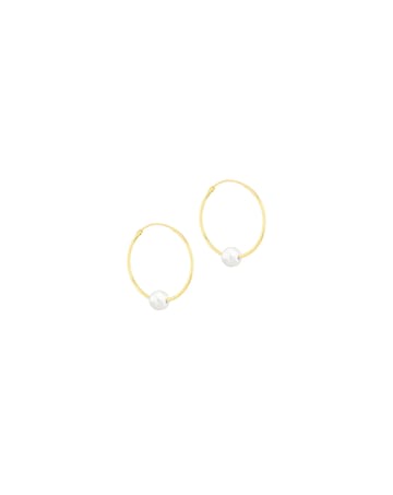 9ct Gold Fresh Water Pearl Earrings