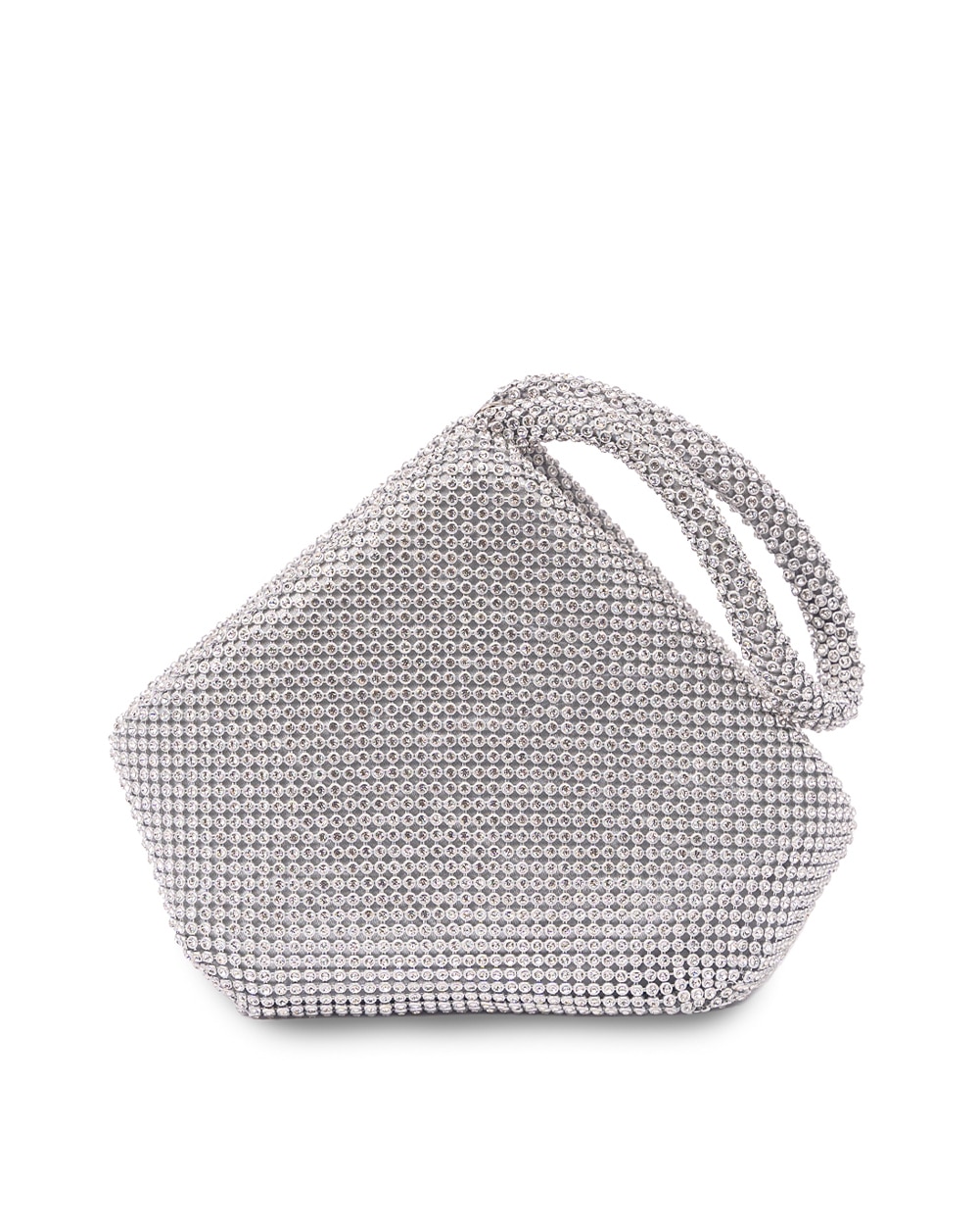 Paradox London Dua Pouch Handbag - Silver