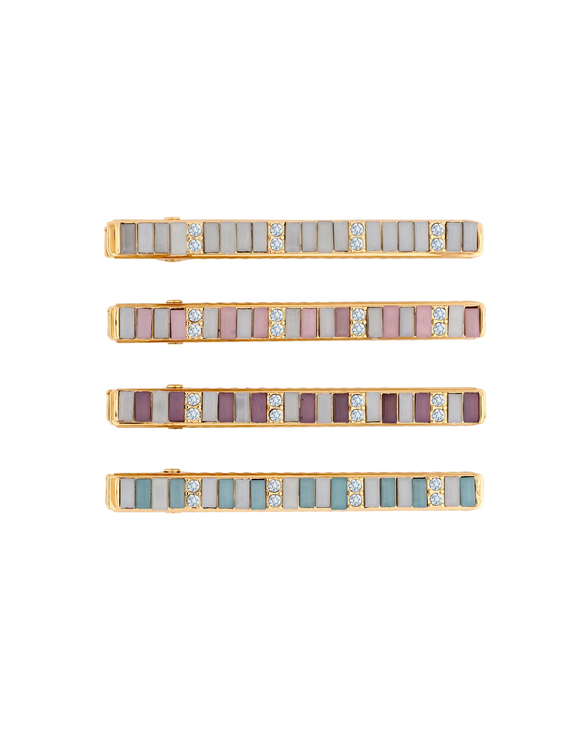 Mood Multicoloured Beaded Hair Slides