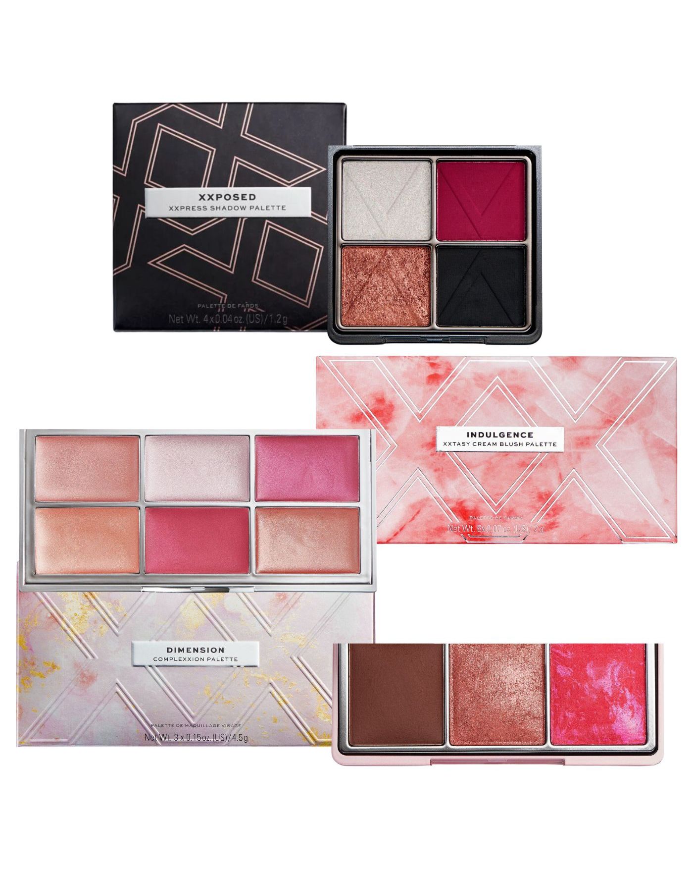 Revolution XX Blush,Contour & Eyeshadow