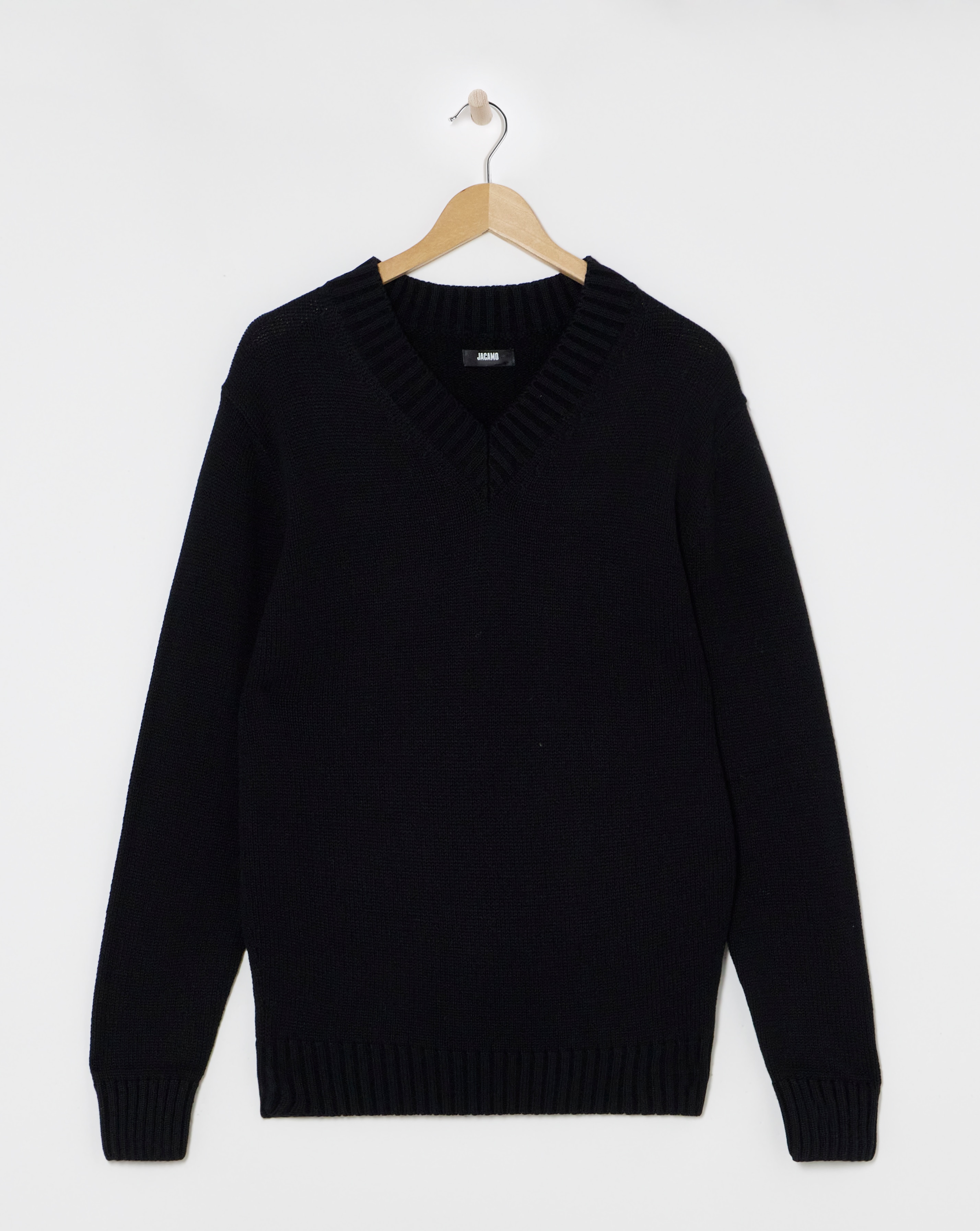 Black Cricket Jumper