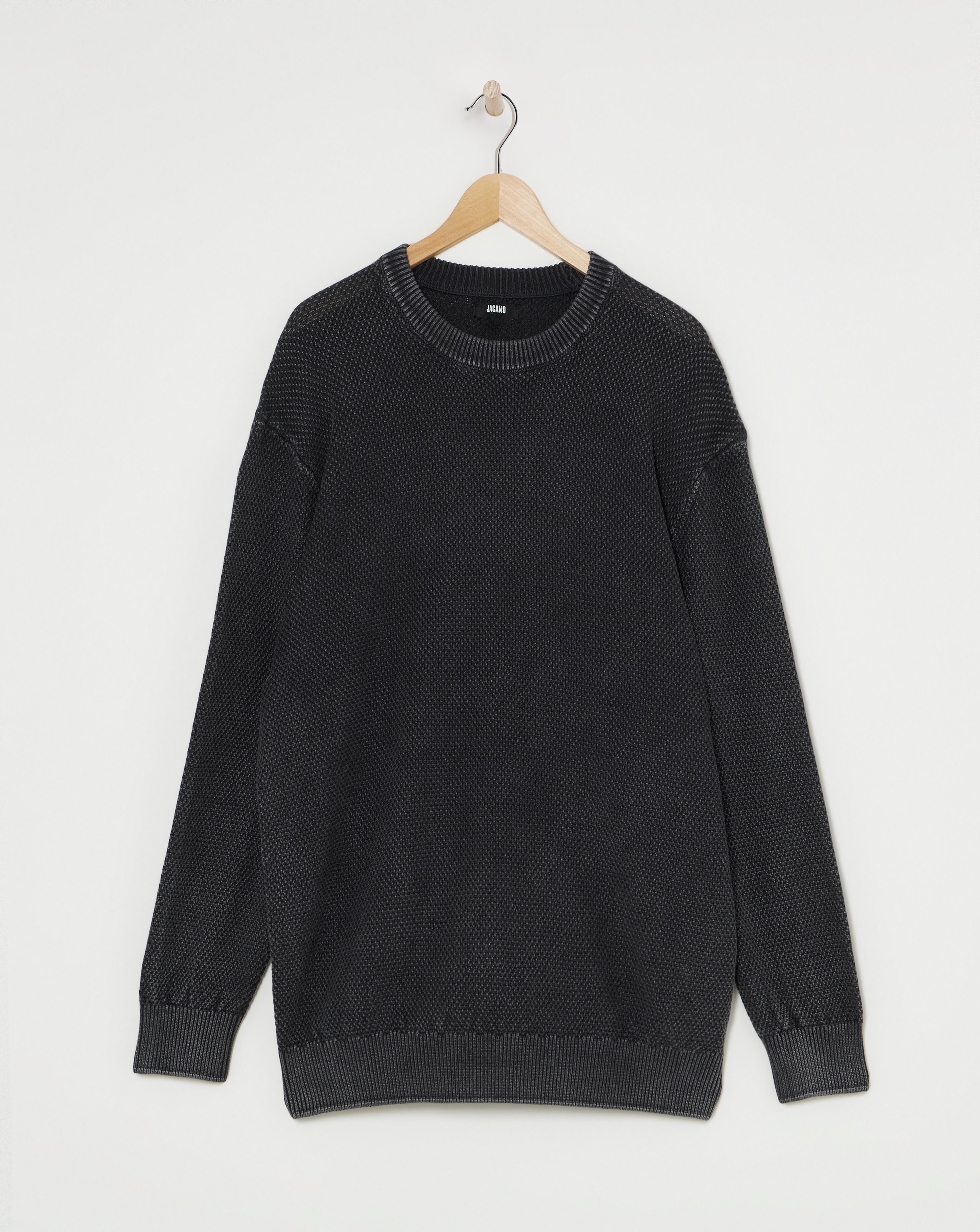 Pigment Dyed Slouch Knitted Jumper