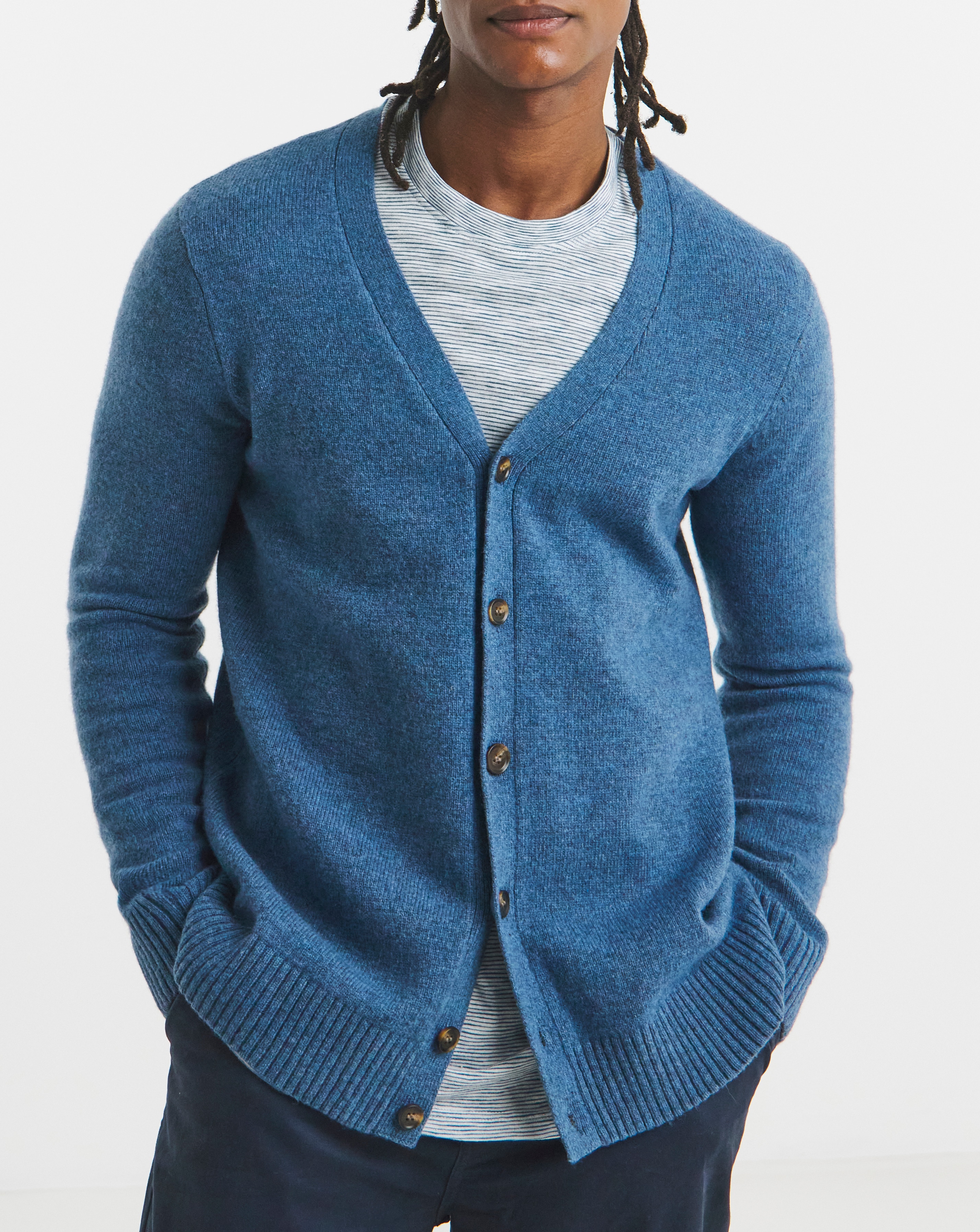 Lambswool Knitted Cardigan