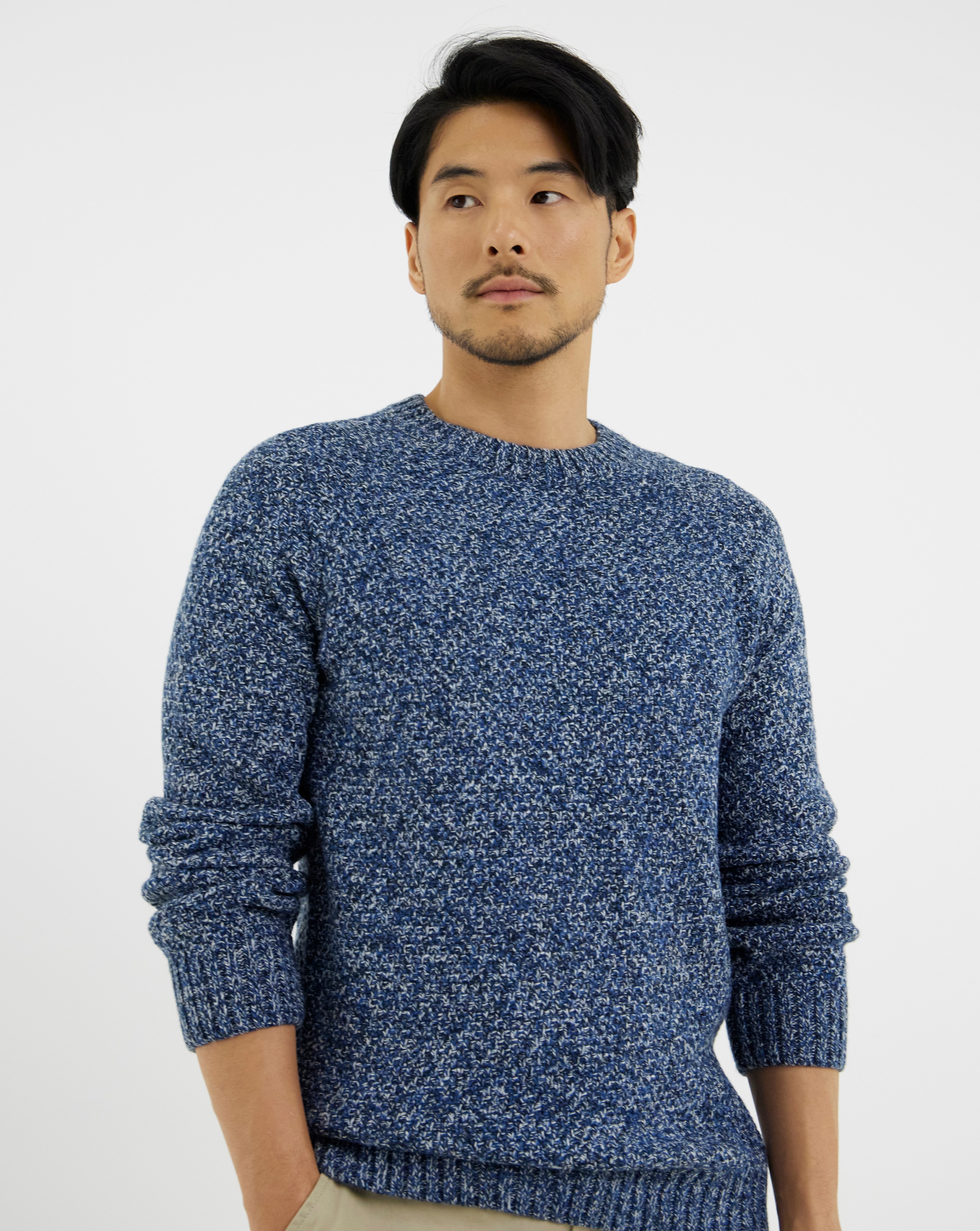Twist Wool Crew Neck Jumper