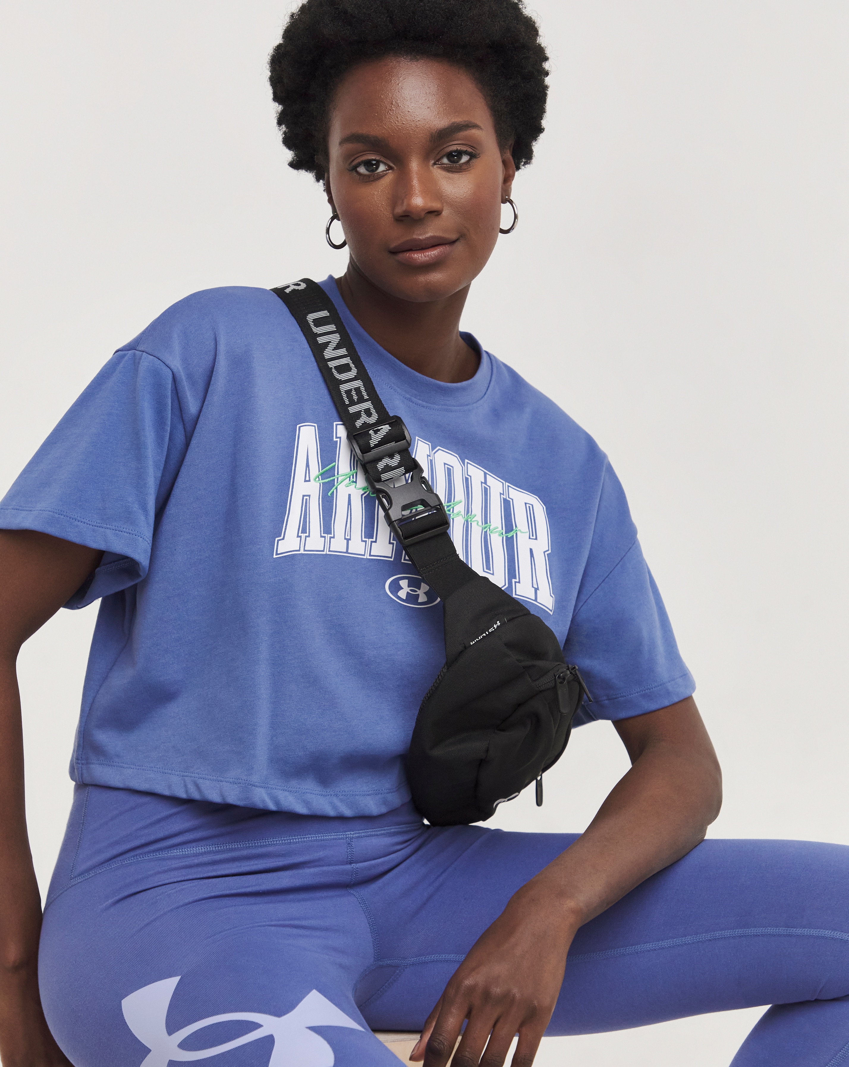 Under Armour HW Scripted Crop T-Shirt