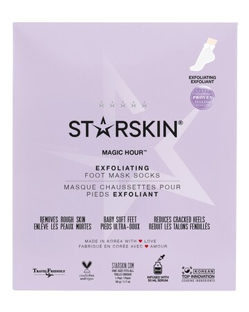 STARSKIN Magic Hour Exfoliating Double Layer Foot Mask