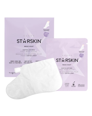 STARSKIN Magic Hour Exfoliating Double Layer Foot Mask