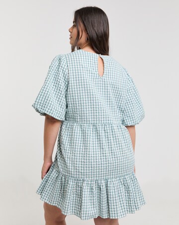 Gingham Smock Dress