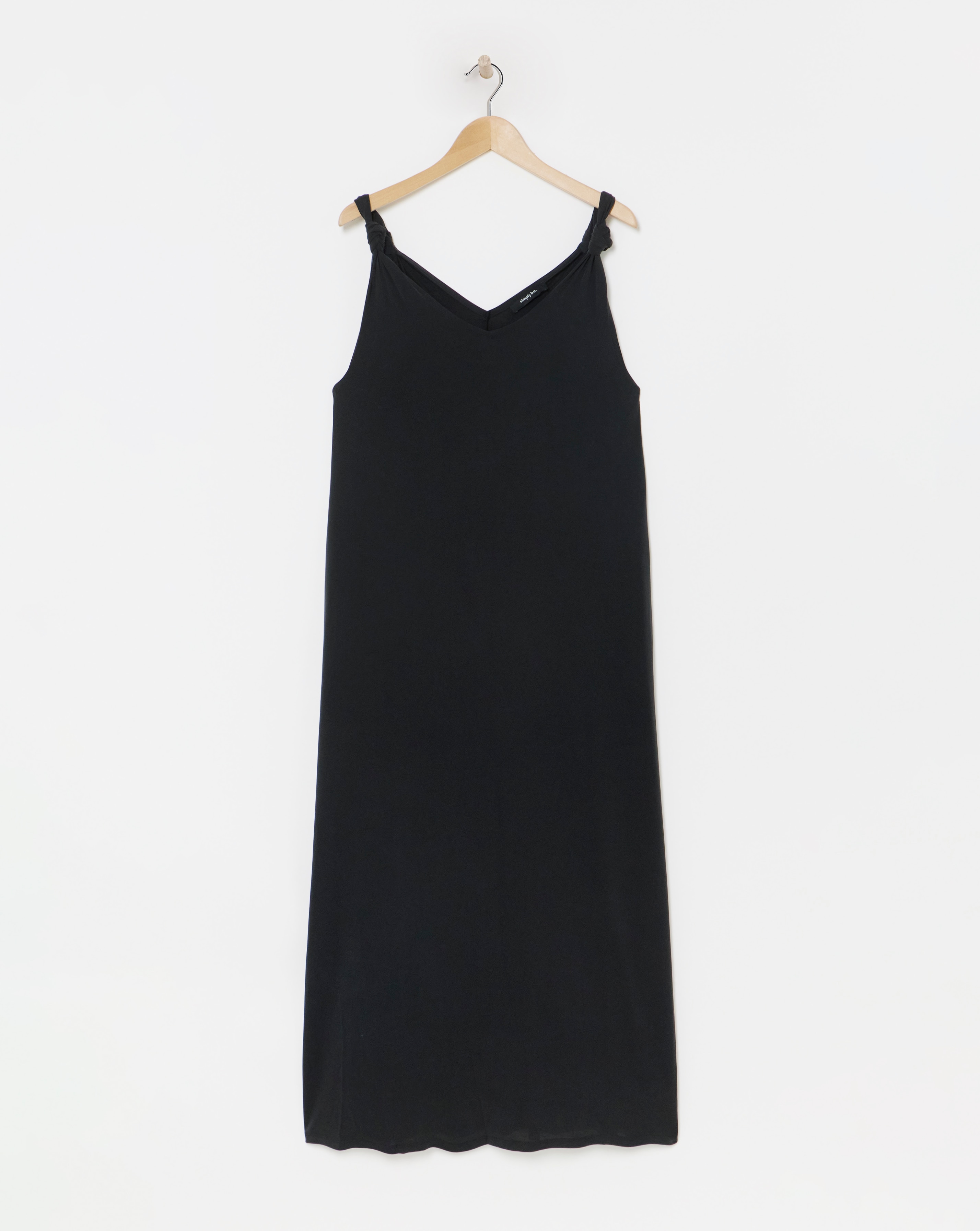 Charcoal Grey Jersey Maxi Dress