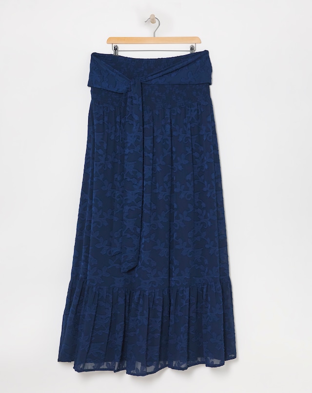 Multiway Jacquard Dress - Navy