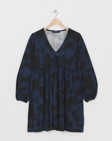 Blue Print Supersoft Smock Dress