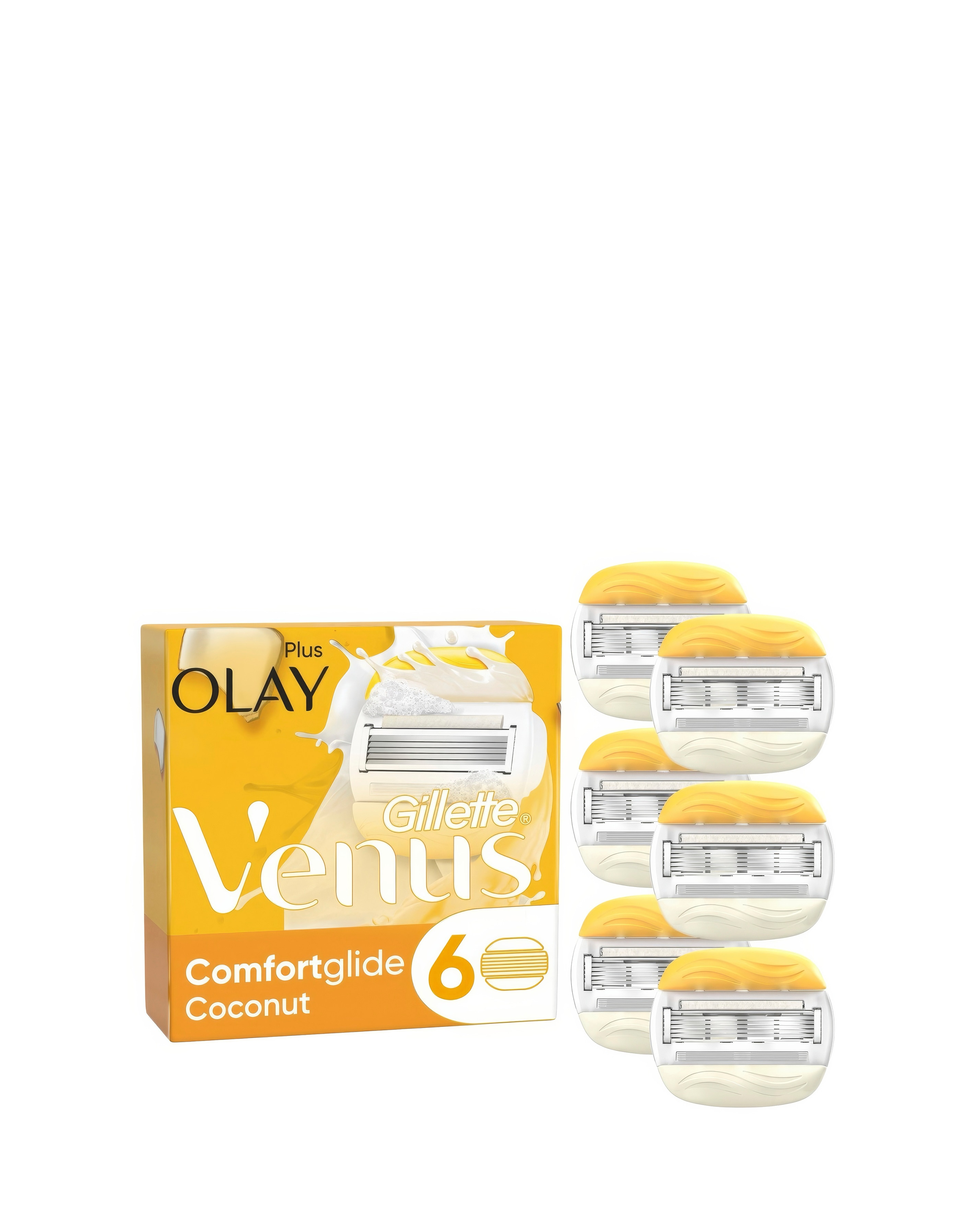 Venus Comfort Glide Coconut 6 Pack