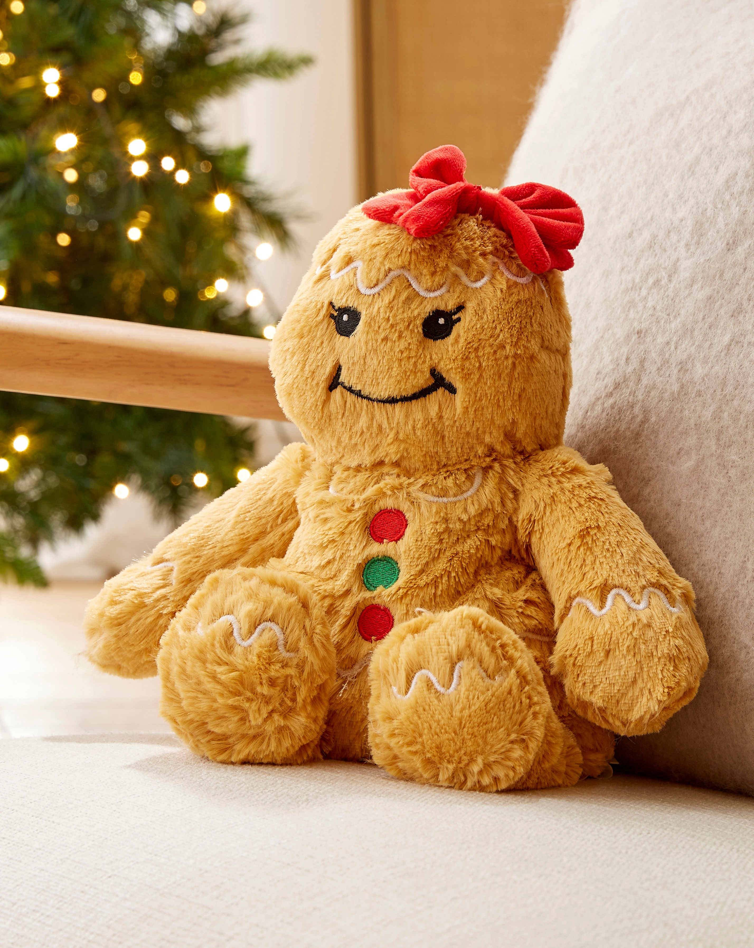 Warmies heatable Gingerbread Woman Plush