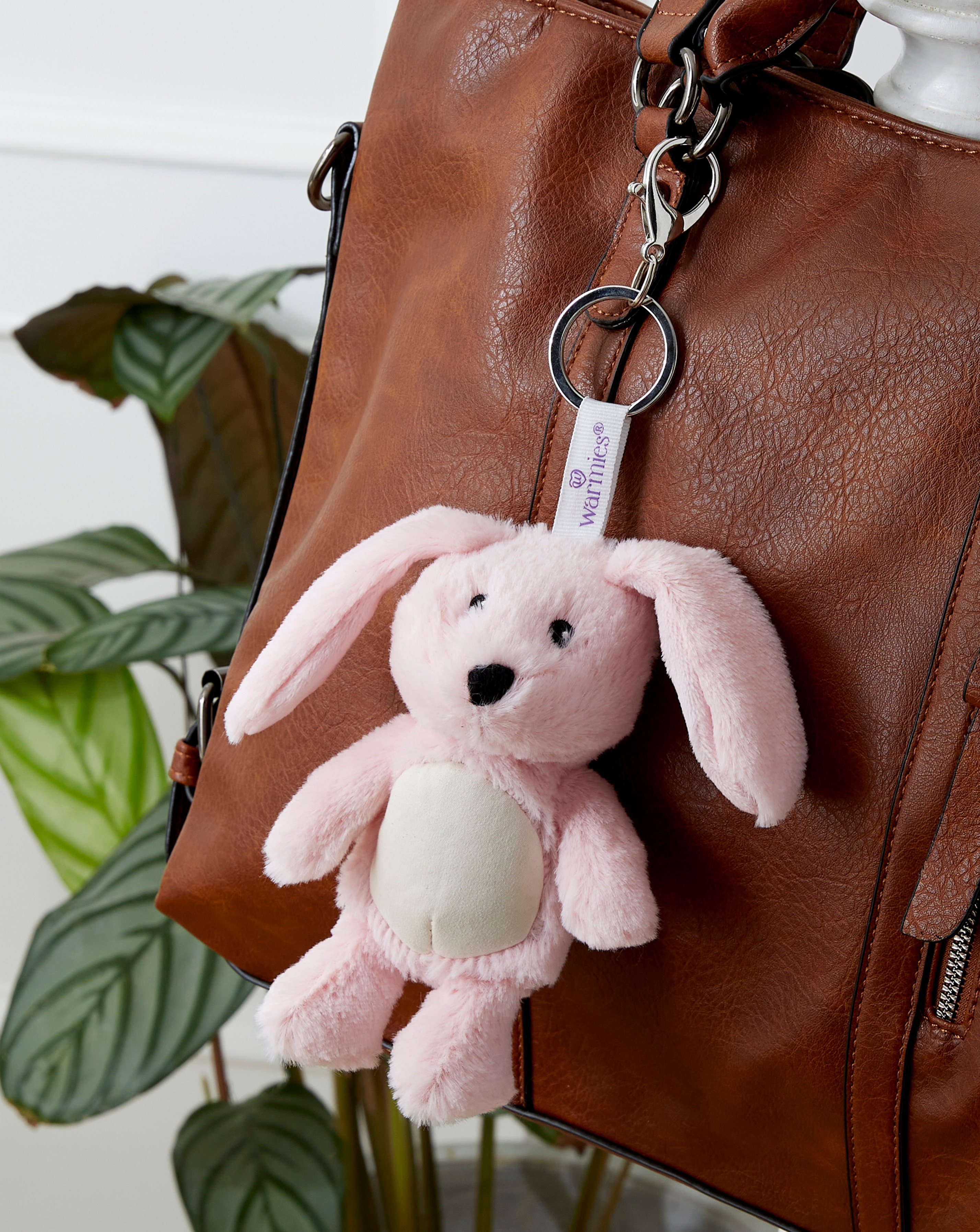 Warmies Bunny Bag Charm
