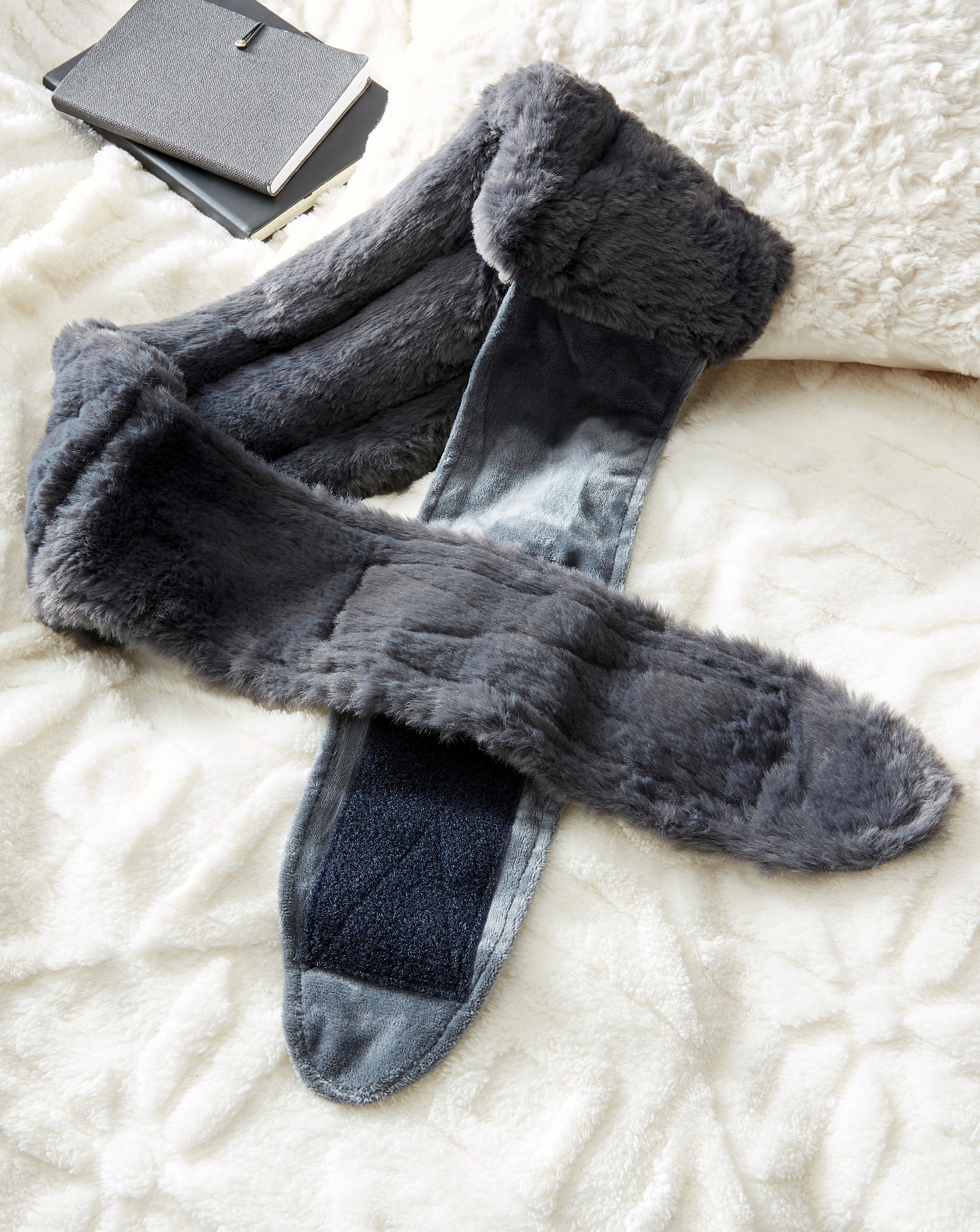 Warmies Luxury Steel Grey Body Wrap