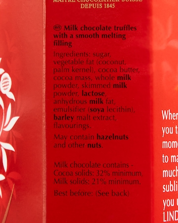 Lindt Lindor Milk Chocolate Truffles - Large Share Box 600g