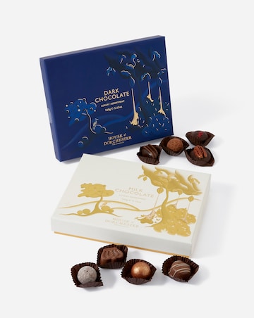 House of Dorchester Dark & Milk Chocolate Luxury Assortment Duo Pack