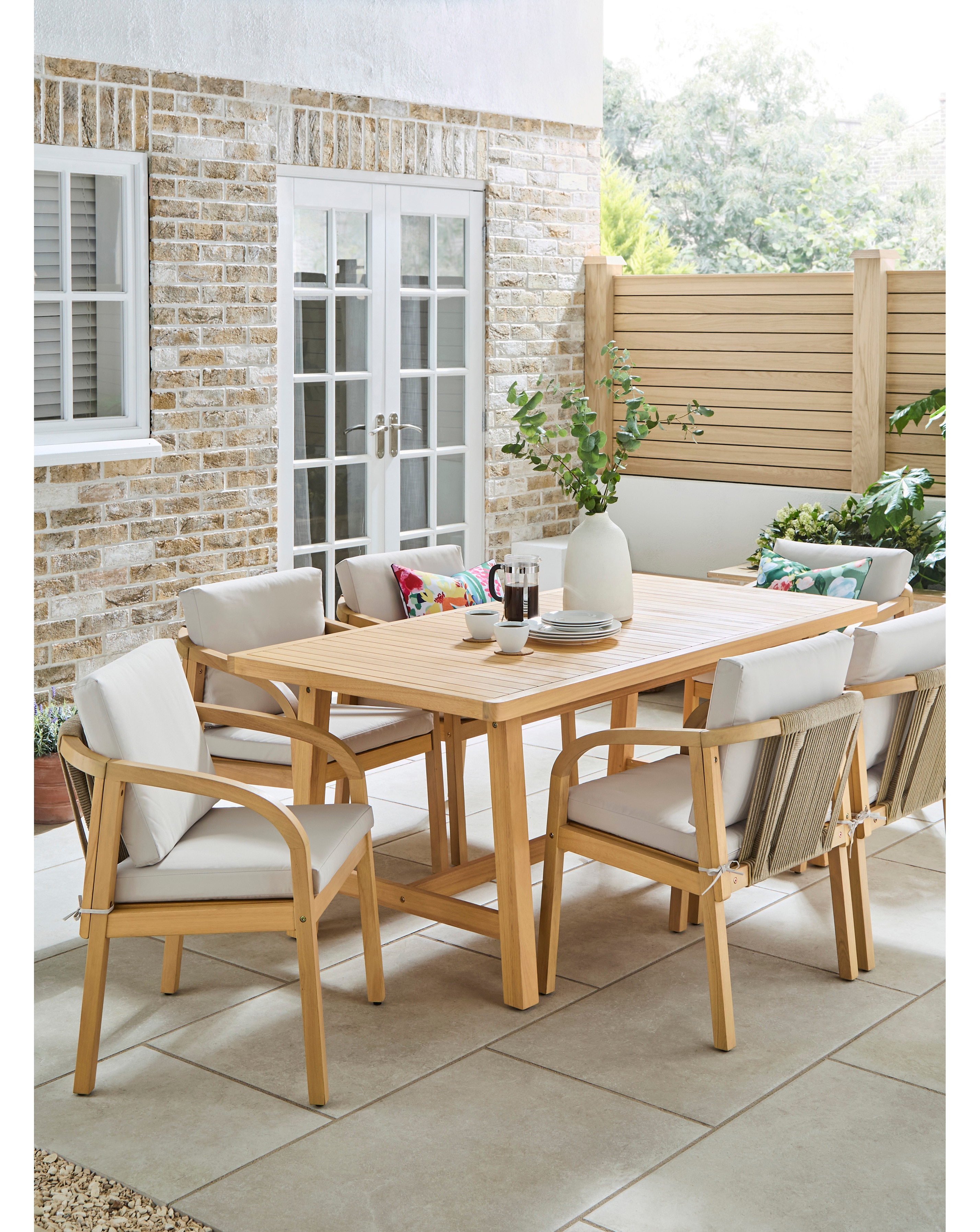 New In - Luca Wooden Dining Set