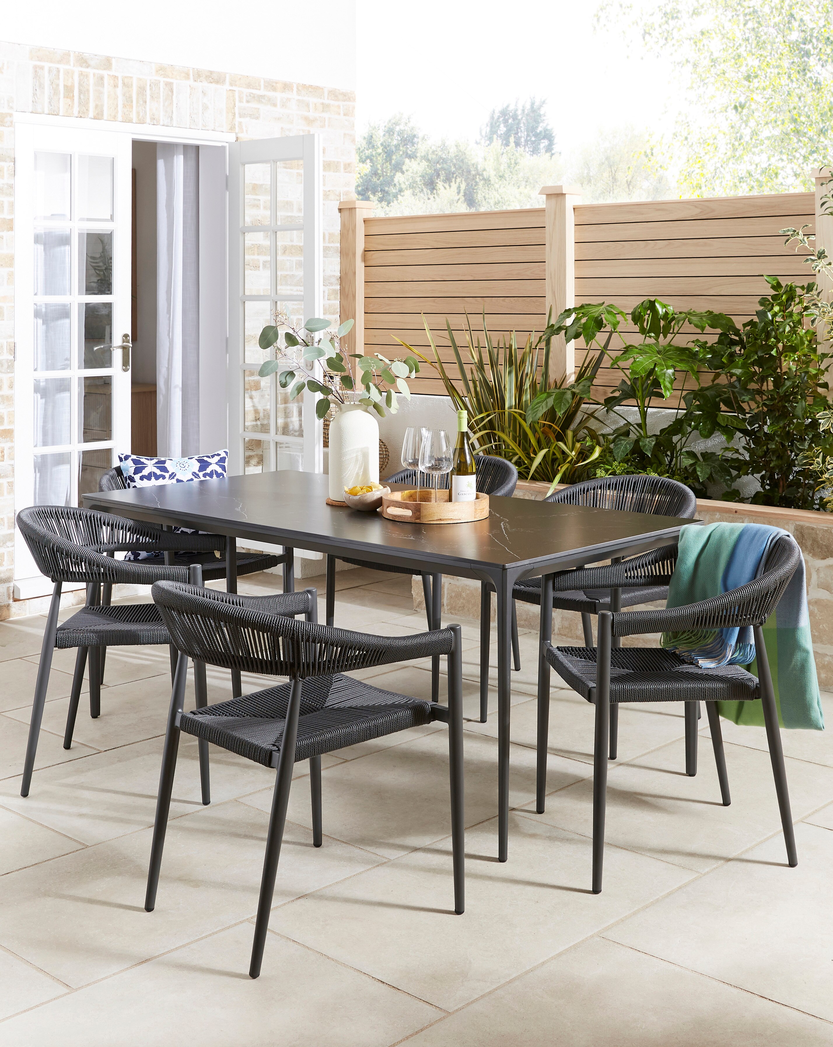 New In - Sicily Sintered Stone Dining Set