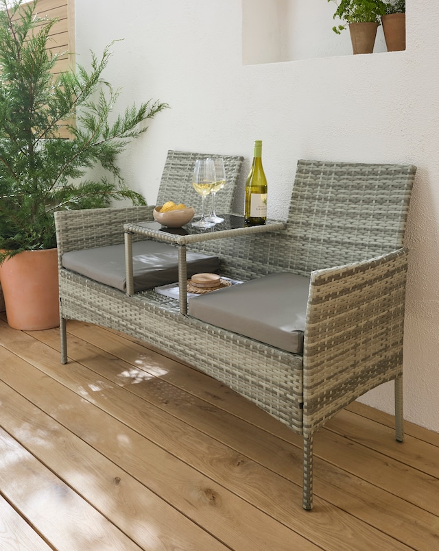Corfu Love Seat Bench