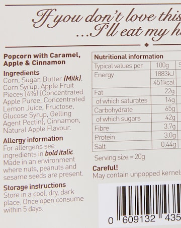 Joe & Seph's Movie Night In Popcorn Gift Box